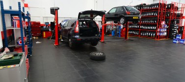 Ecotile workshop flooring for national tyres