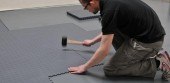 Workshop floor tiles