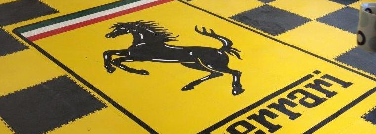 Ferrari Garagenboden