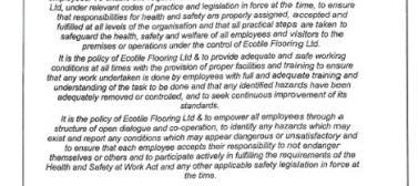 H&S Policy Statement
